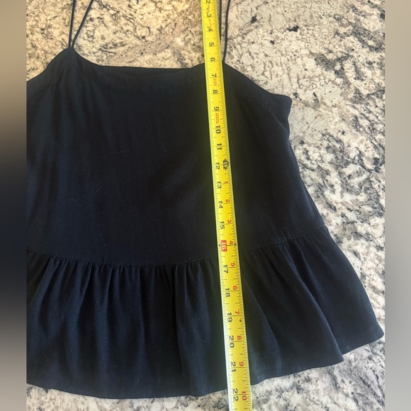 Ann Taylor Loft Black Strappy Cami Top Women’s Size SP - Picture 9 of 12